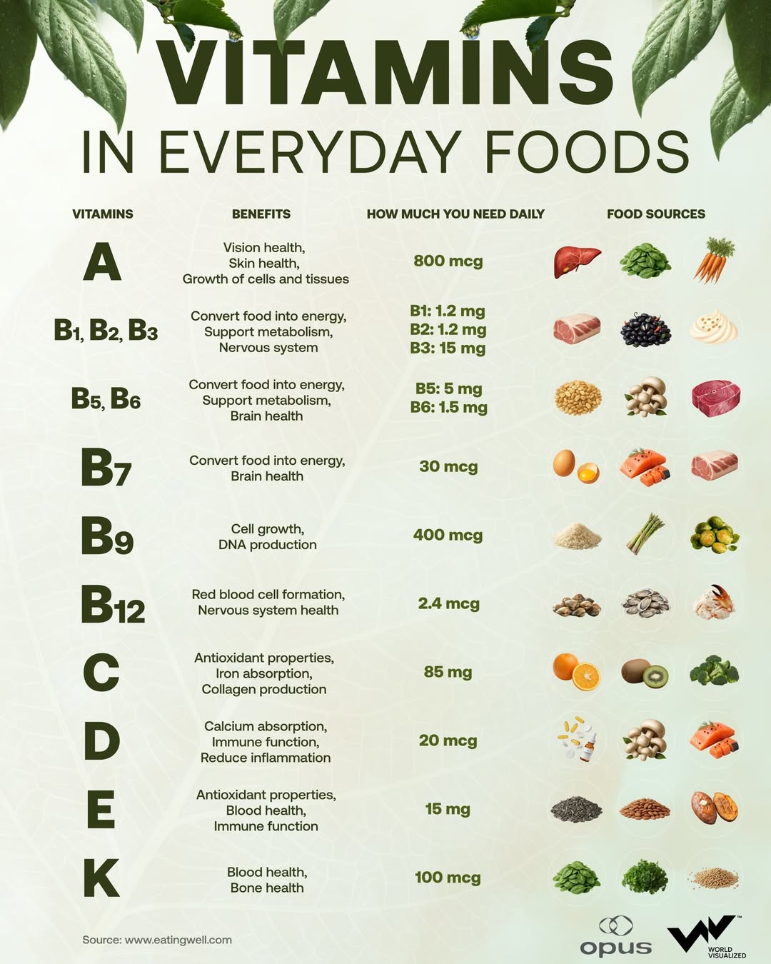 Why getting vitamins from everyday foods matters now more than ever