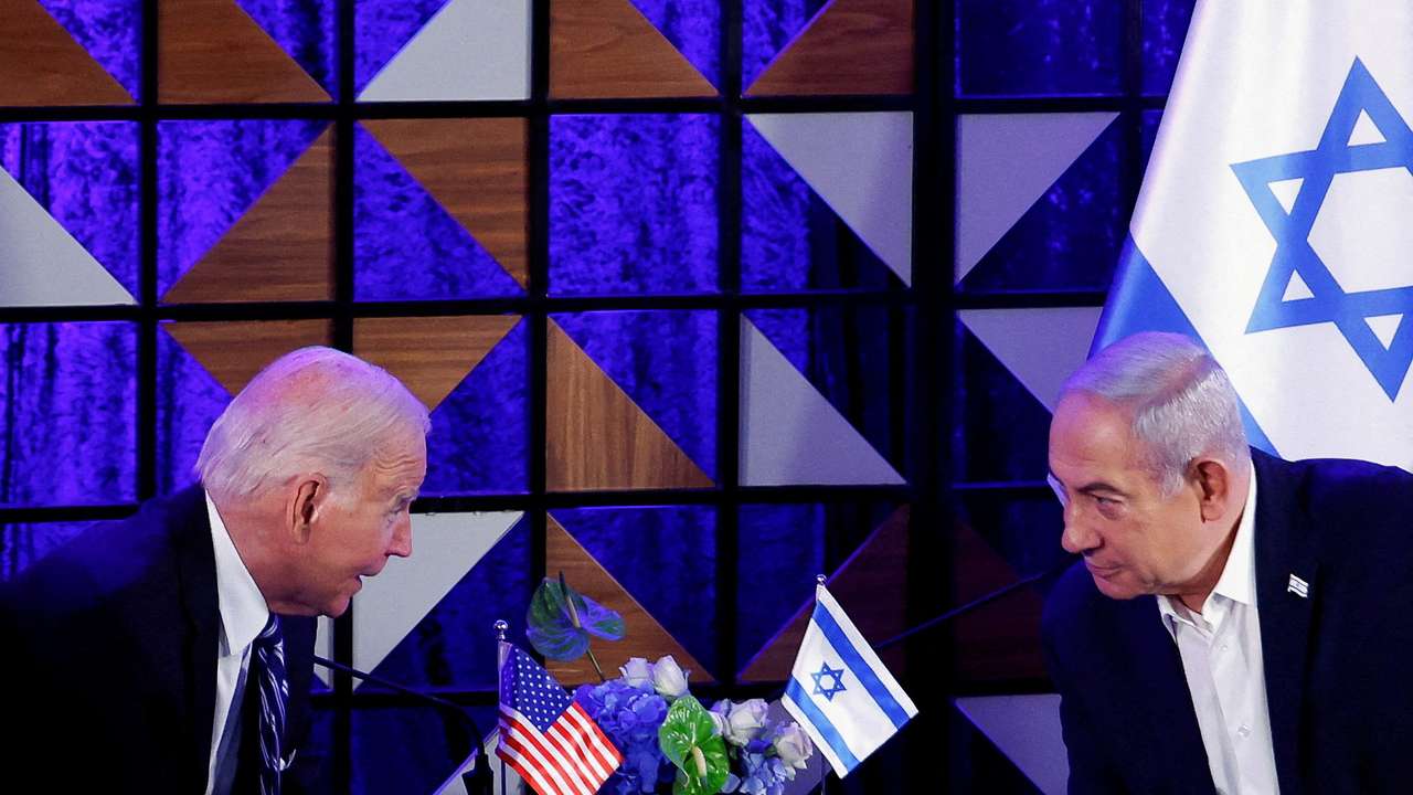 FILE PHOTO: U.S. President Biden visits Israel amid the ongoing conflict between Israel and Hamas