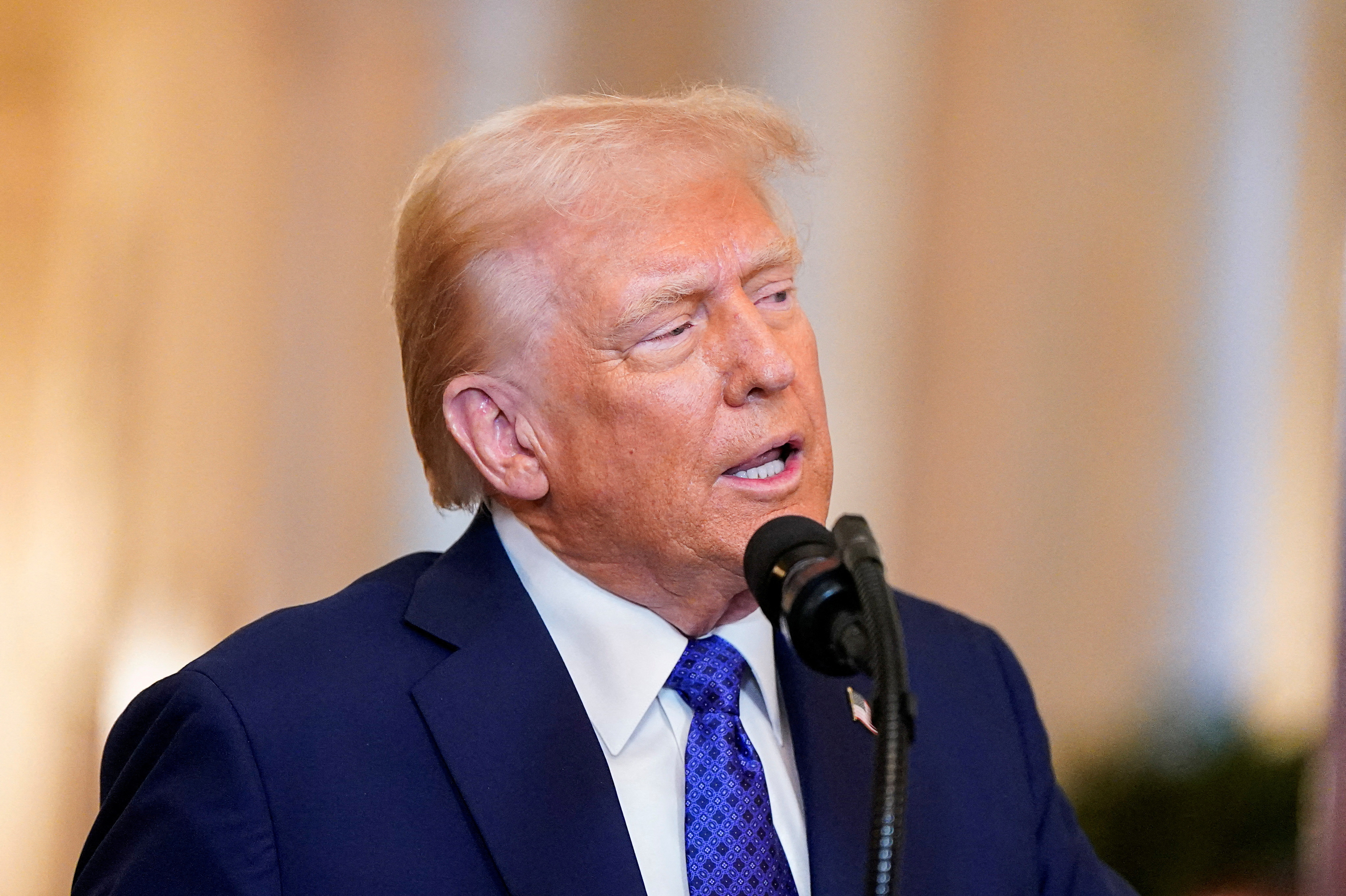 FILE PHOTO: U.S. President Trump signs Laken Riley act, in Washington