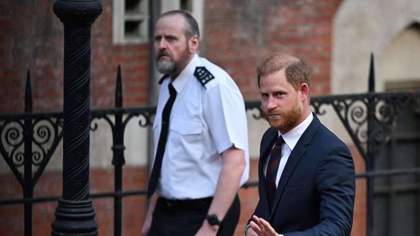 Britain's Prince Harry's appeal against ruling on UK police protection, in London