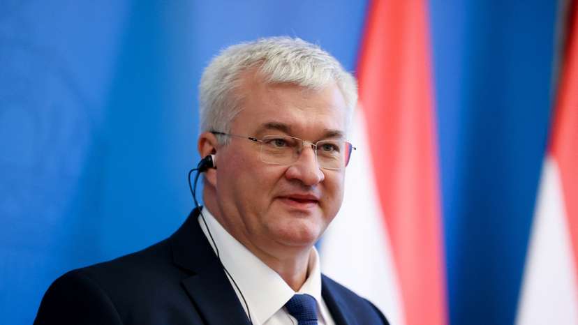 Ukraine's new Foreign Minister Andrii Sybiha visits Hungary