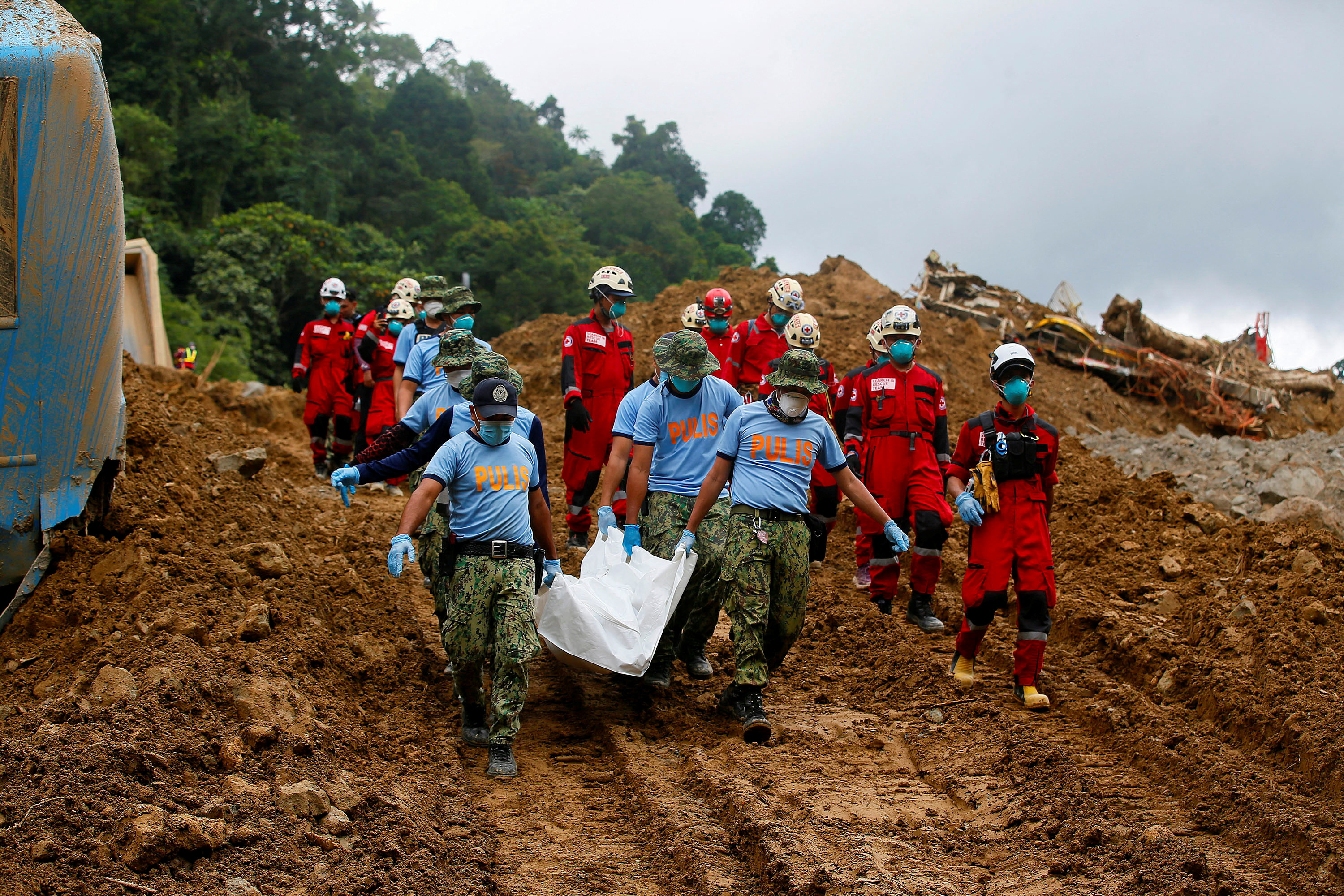 Landslide in Maco, Davao de Oro