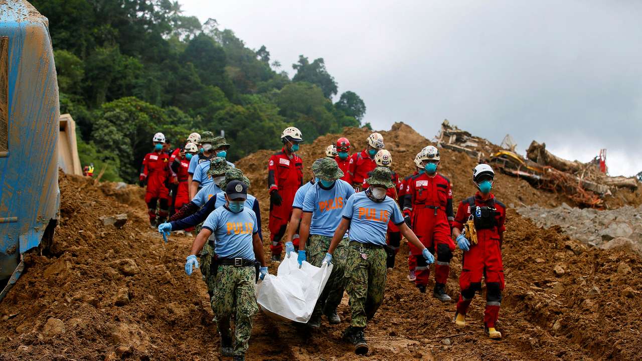 Landslide in Maco, Davao de Oro