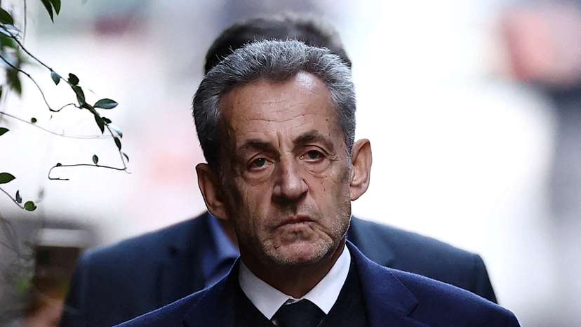 FILE PHOTO: Former French president Sarkozy goes to jail to begin five-year sentence