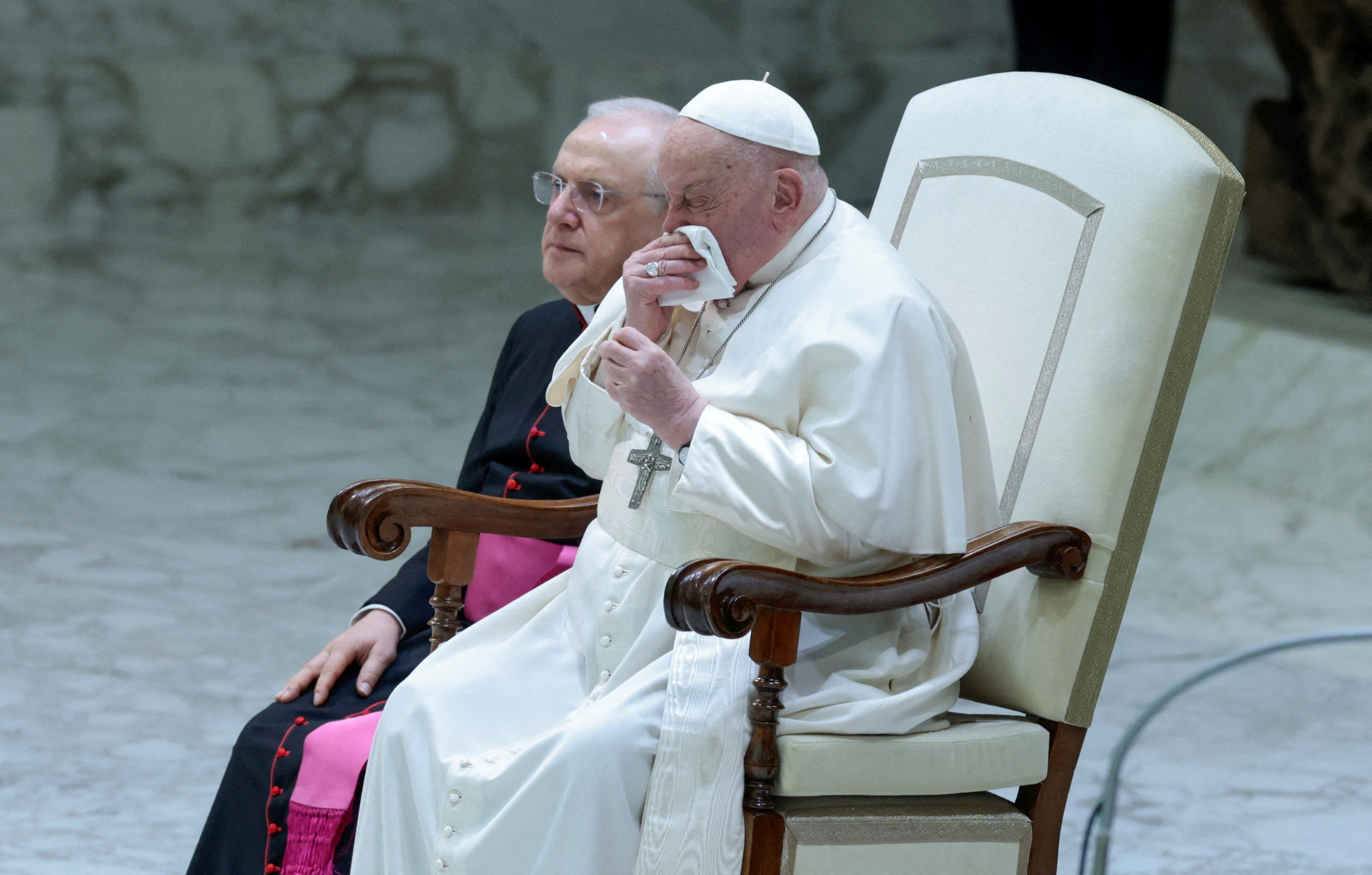 Pope Francis holds weekly audience, at the Vatican