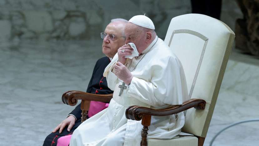 Pope Francis holds weekly audience, at the Vatican