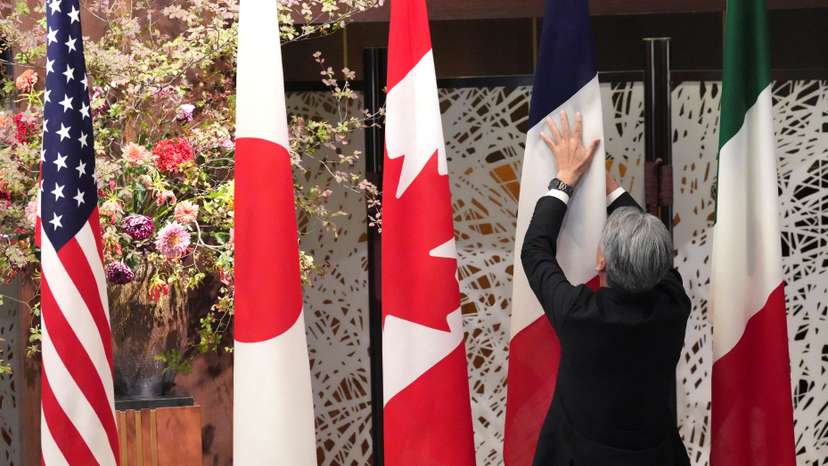 FILE PHOTO: G7 ministerial meetings, in Tokyo