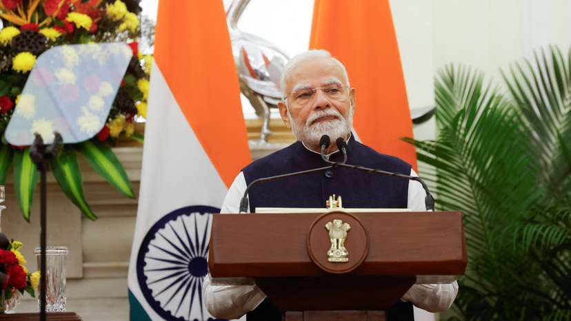 German Chancellor Olaf Scholz visits India