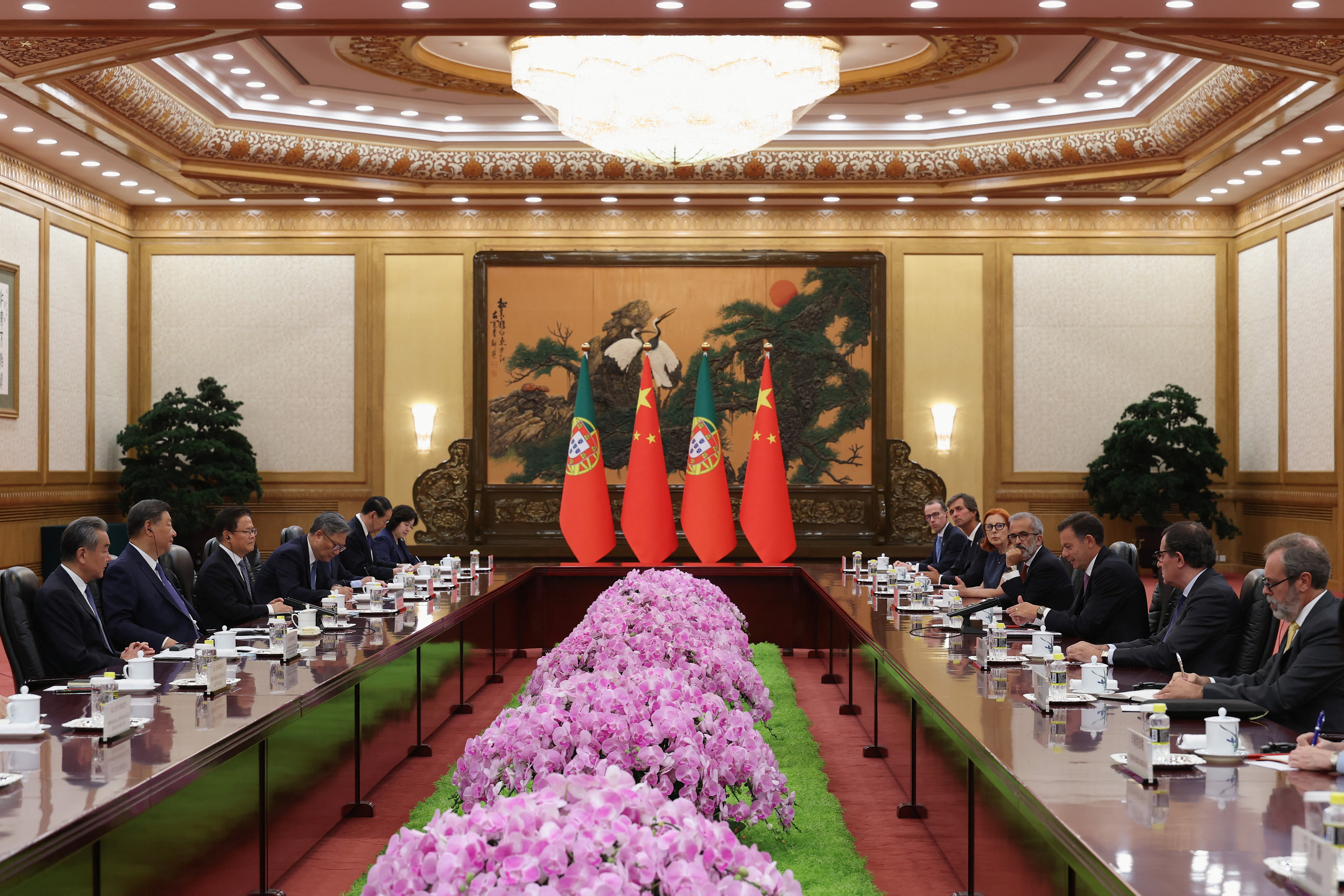 Prime Minister Of Portugal Luis Montenegro Visits China
