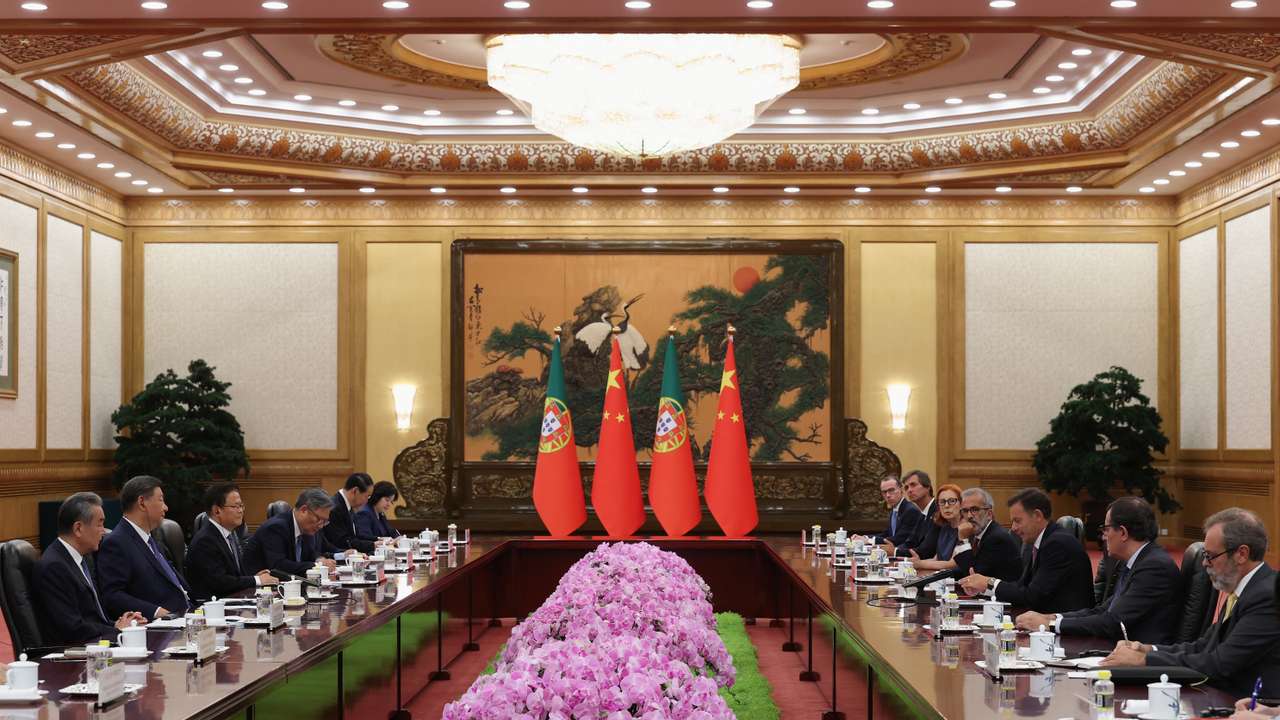 Prime Minister Of Portugal Luis Montenegro Visits China