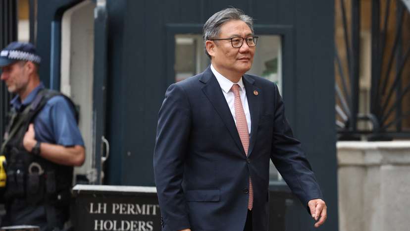Trade talks between the U.S. and China, in London