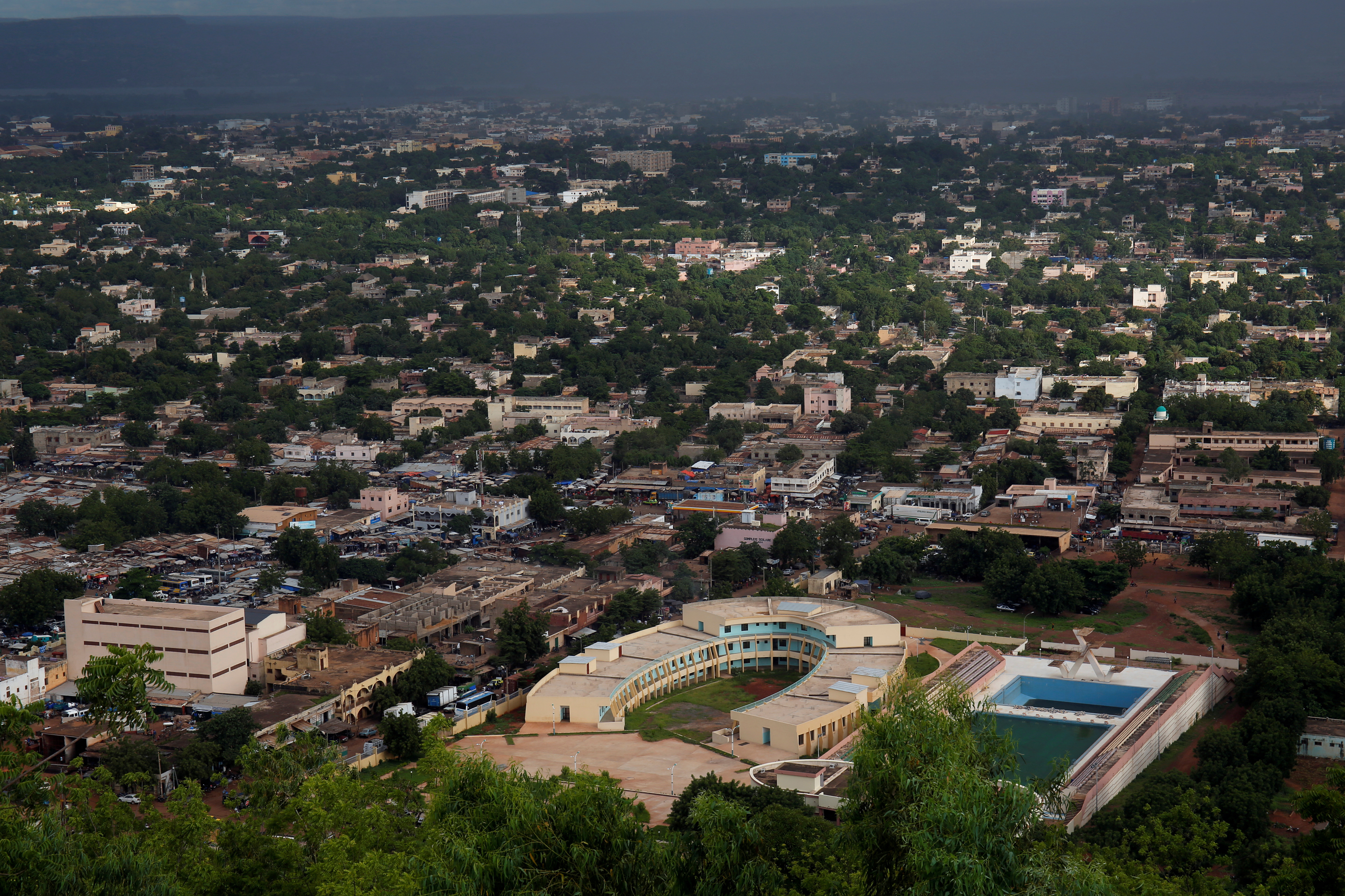 FILE PHOTO: A general view of the city of Bamako pictured from the point G in Bamako
