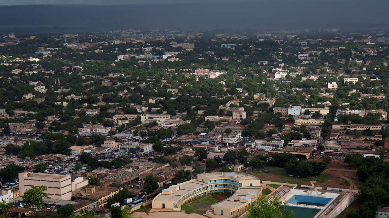 FILE PHOTO: A general view of the city of Bamako pictured from the point G in Bamako