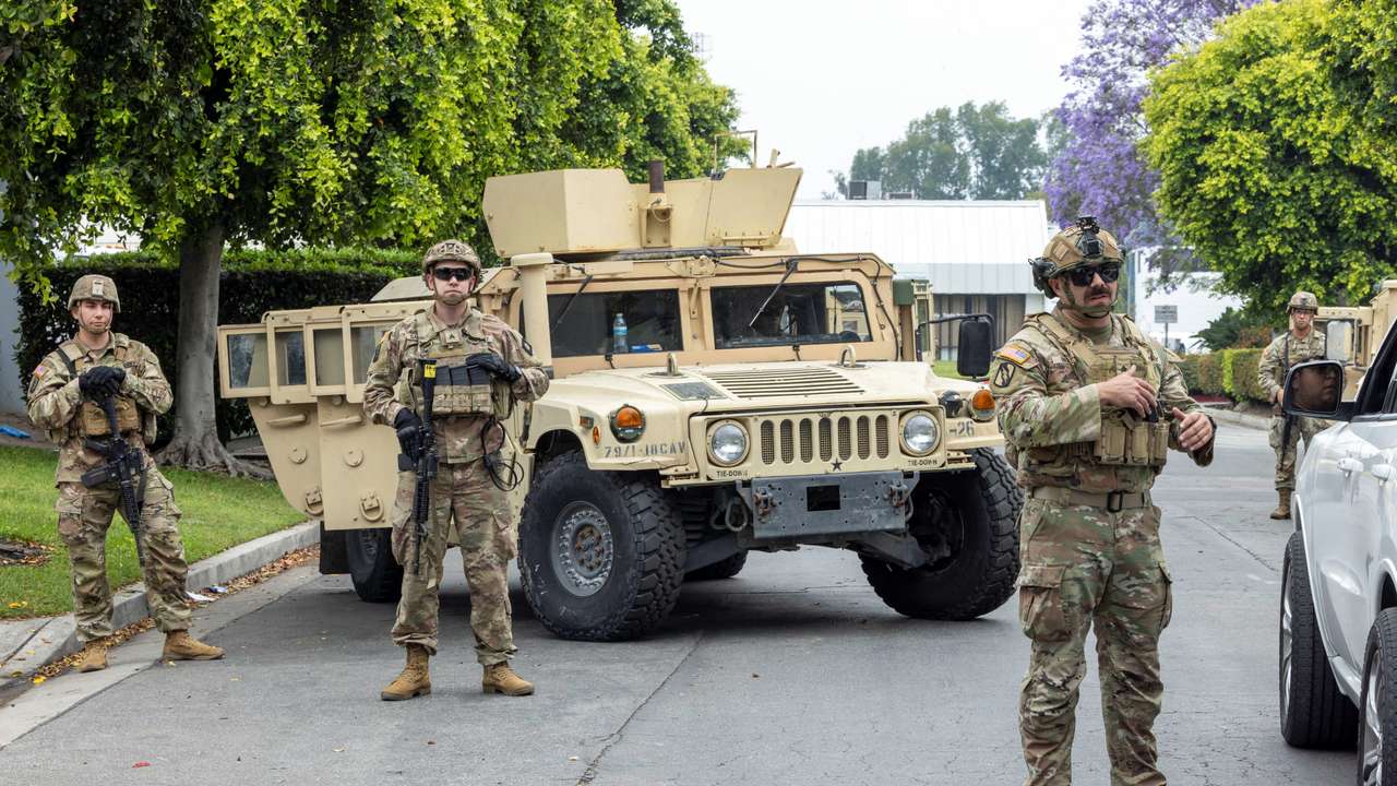 Day after clashes between protesters and law enforcement in LA County