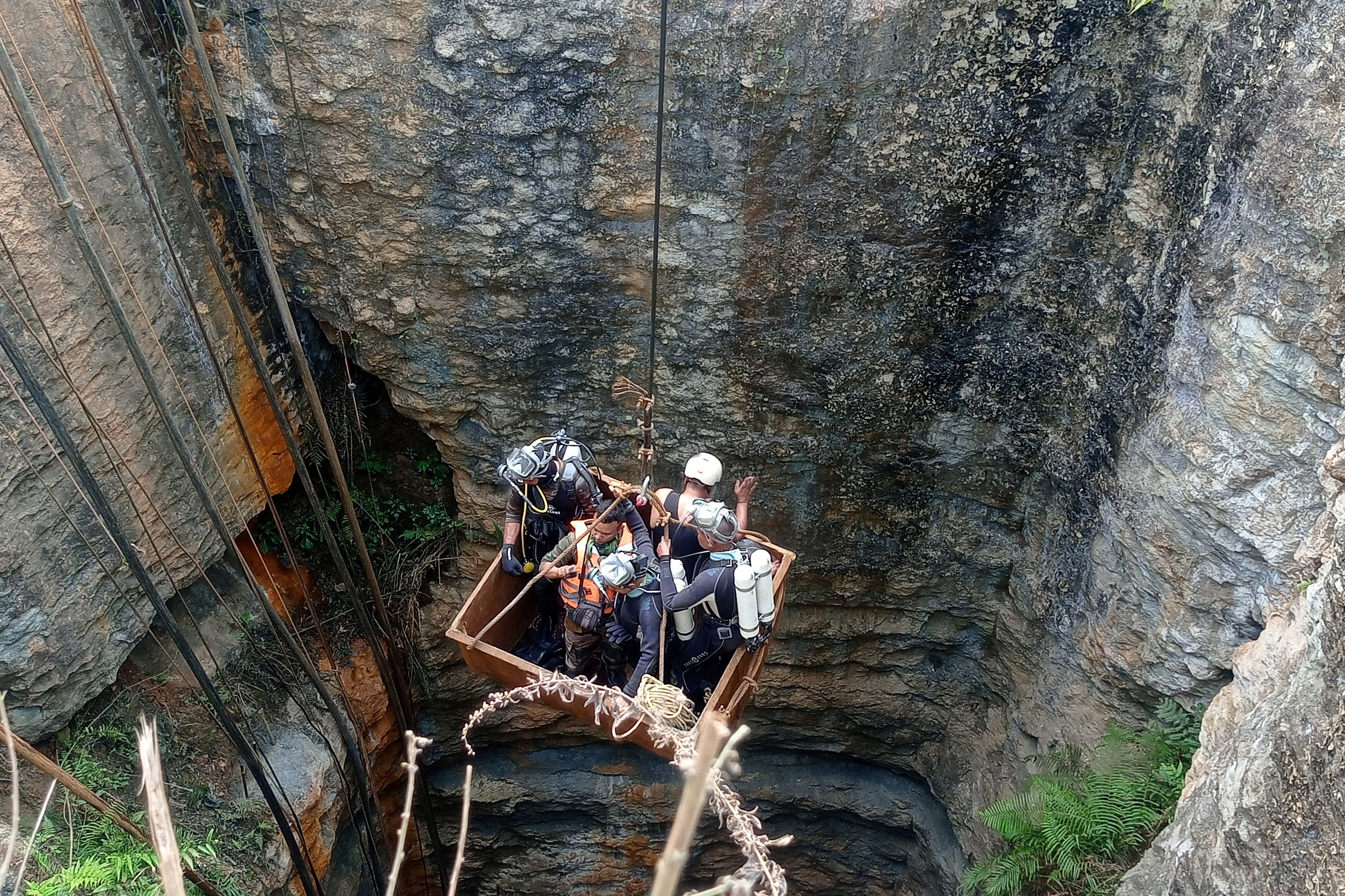 Rescue operation for miners in Umrangso