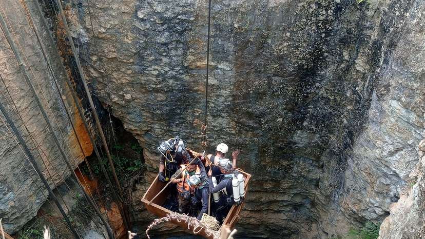 Rescue operation for miners in Umrangso