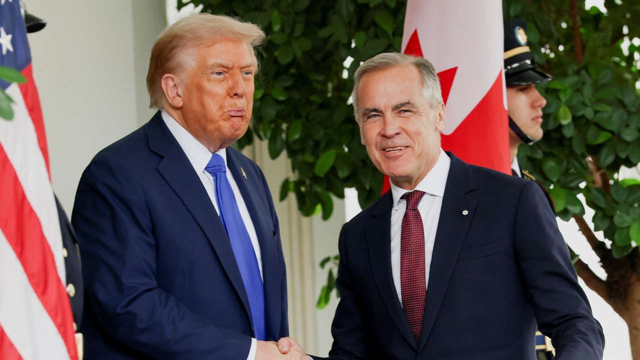 Canada's Prime Minister Mark Carney visits Washington, D.C.