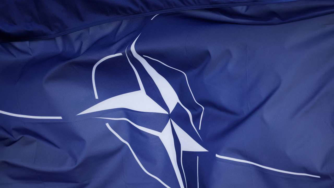 FILE PHOTO: Wet gap crossing at NATO Dragon-24, part of the Steadfast Defender 2024, exercise in Korzeniewo