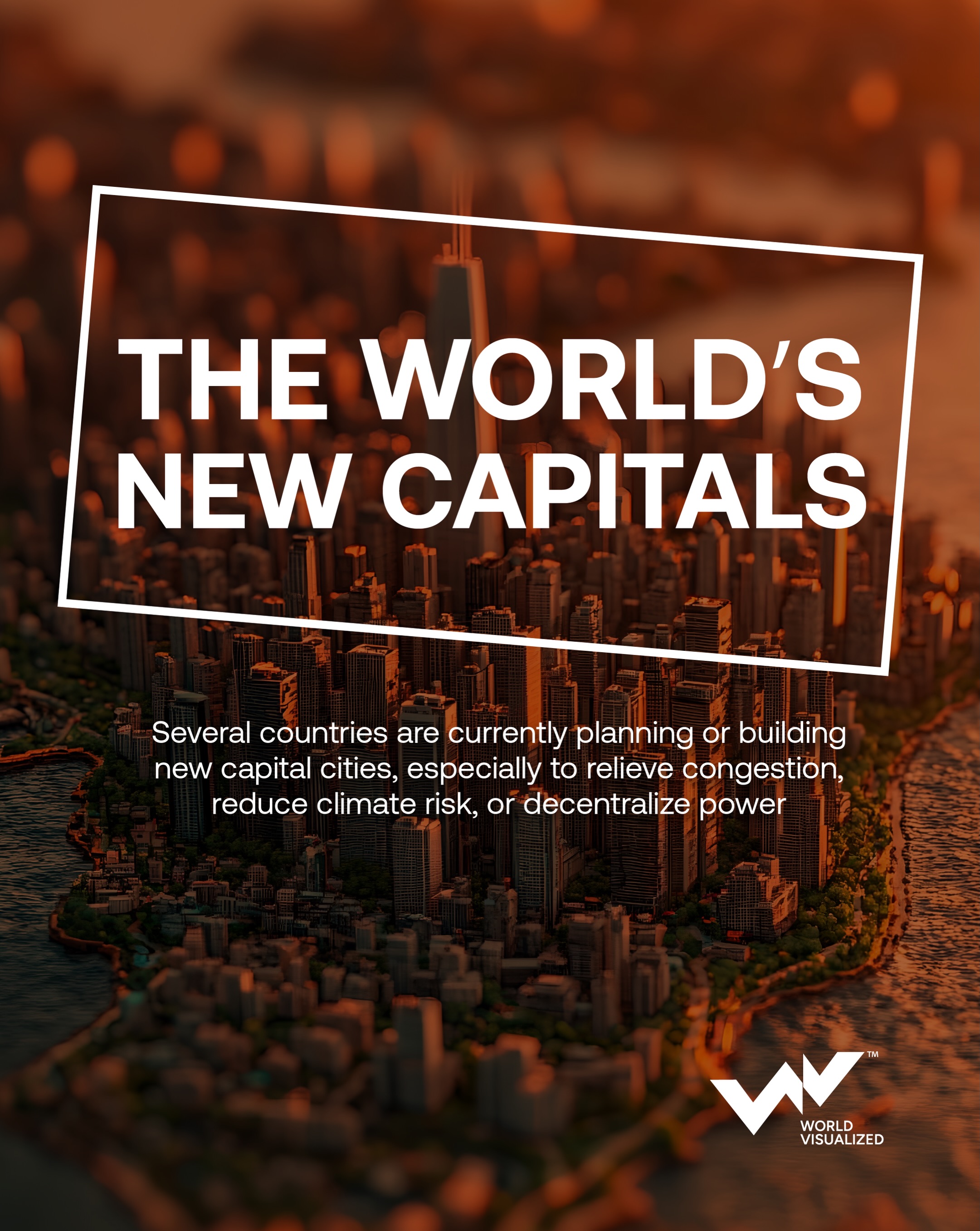 Countries redraw political maps as governments build and shift capitals