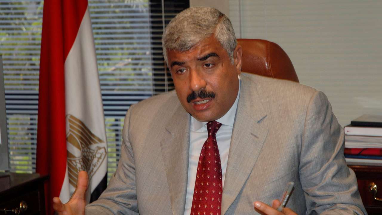 A recent undated picture shows Egyptian tycoon Hesham Talaat Moustafa