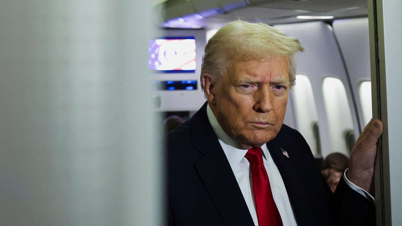 U.S. President Trump departs for Florida