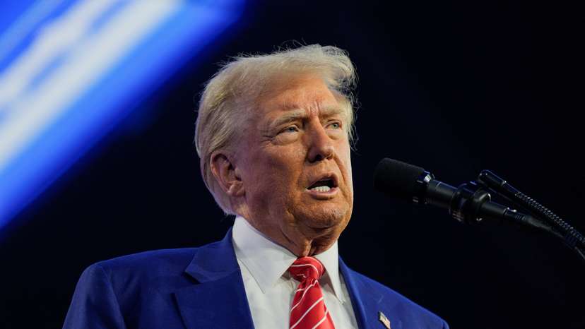 U.S. President-elect Trump attends a Turning Point USA event in Phoenix, Arizona