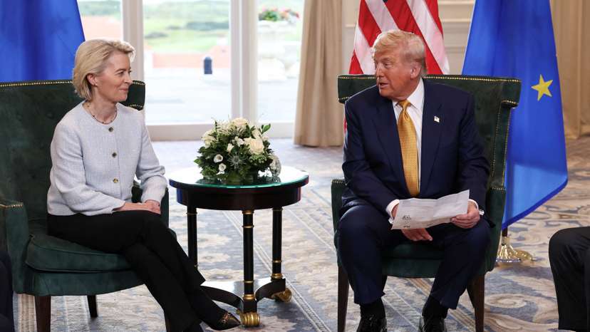 U.S. President Trump visits Scotland