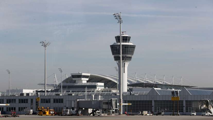 General view of the Munich International Airport