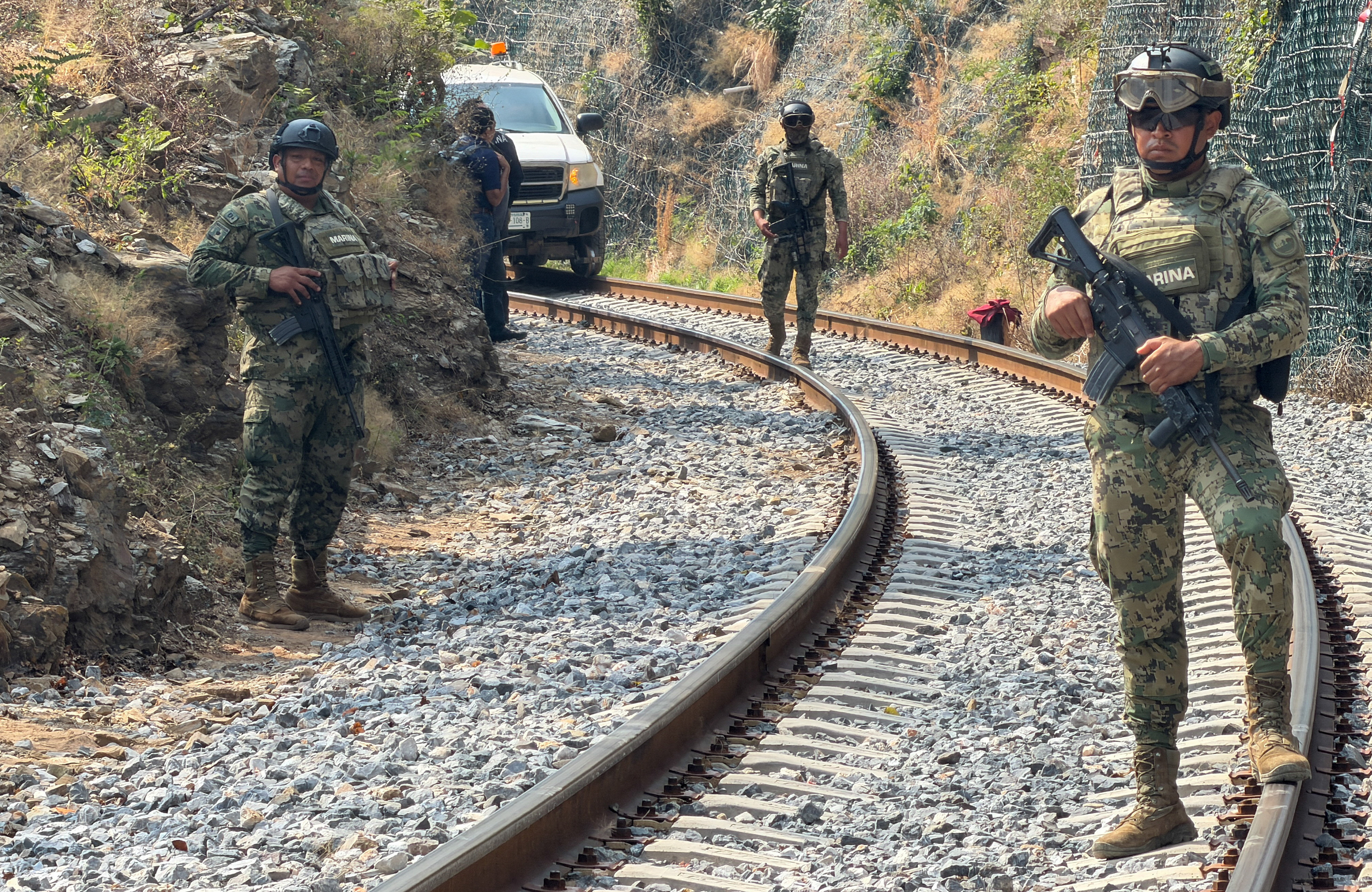 Train derailment in Oaxaca state, Mexico