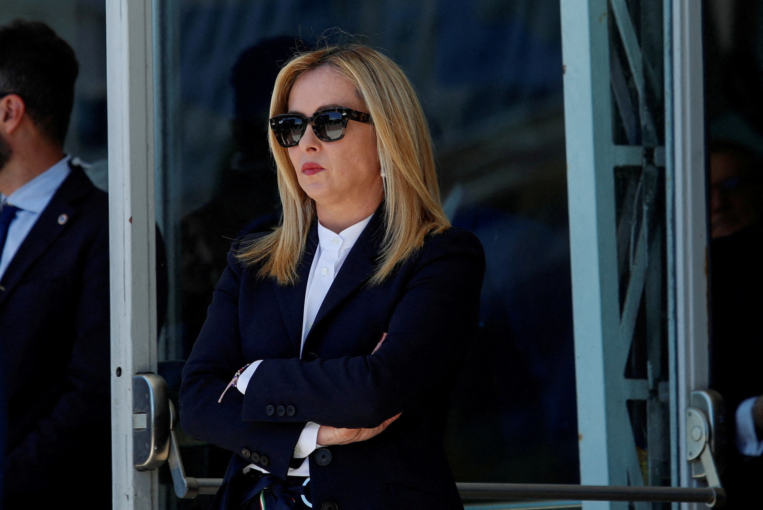 FILE PHOTO: Italy hosts reconstruction meeting for war-battered Ukraine, in Rome