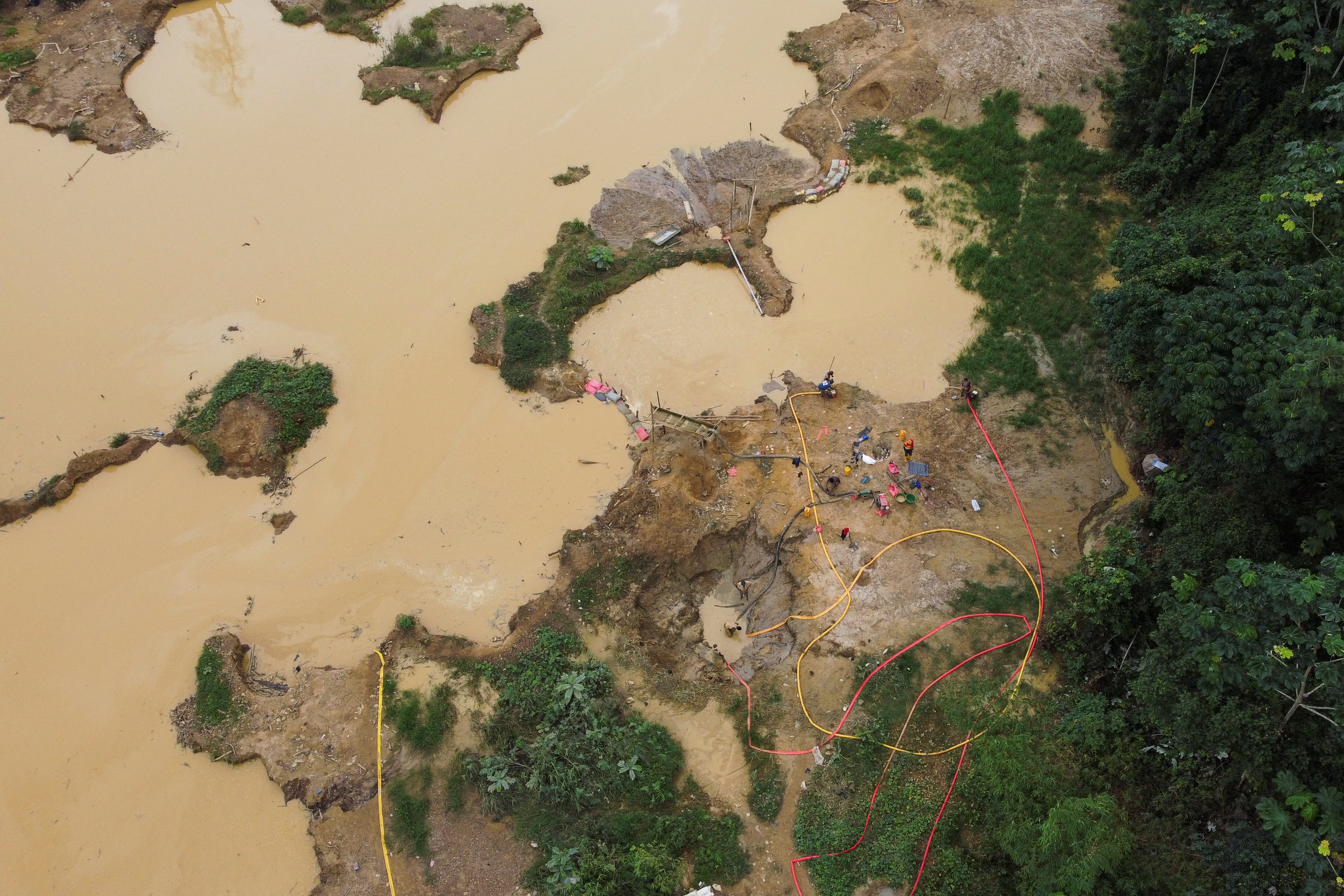 Ghana's wildcat gold mining booms, poisoning people and nature