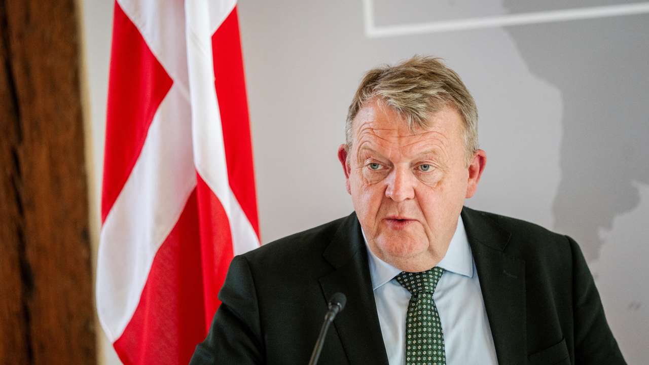 Danish Foreign Minister Lars Lokke Rasmussen meets Hungary's Foreign Minister Peter Szijjarto, in Copenhagen