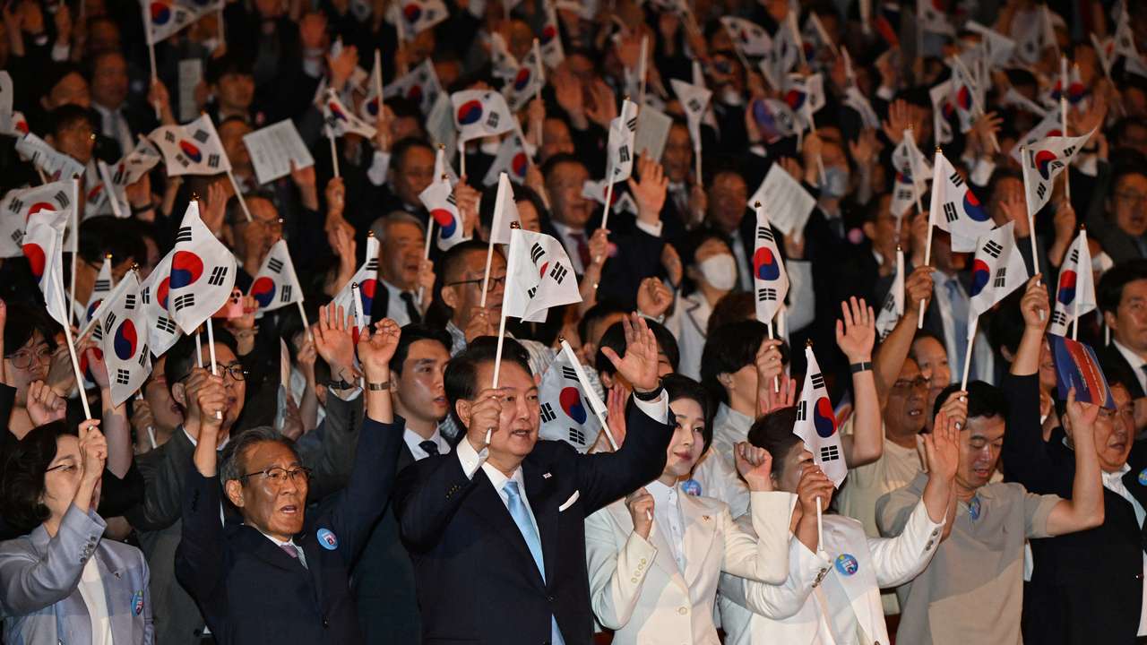 79th National Liberation Day celebration at Sejong Center of the Performing Arts, in Seoul