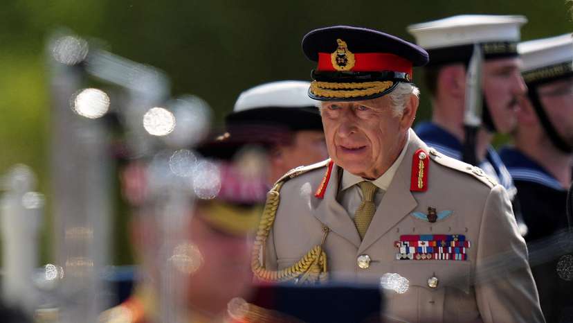 Britain's King Charles and Queen Camilla attend 80th anniversary of VJ Day