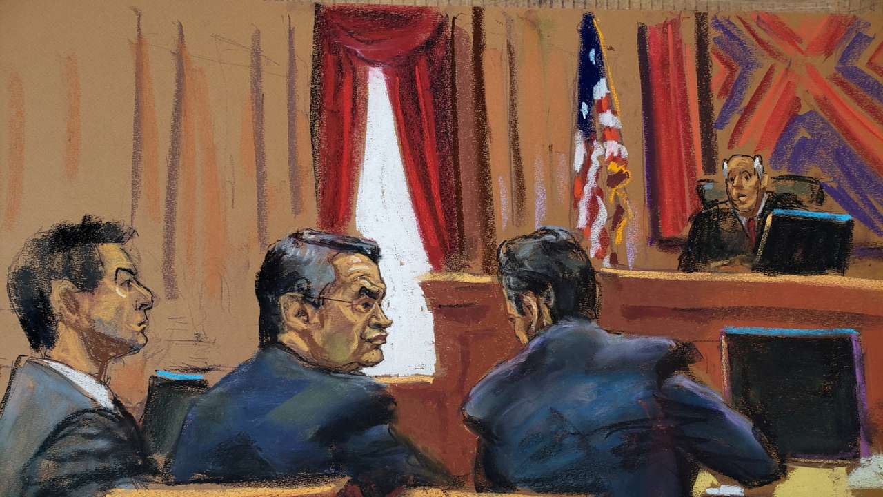 FILE PHOTO: Honduras ex-President Hernandez faces drug trafficking trial