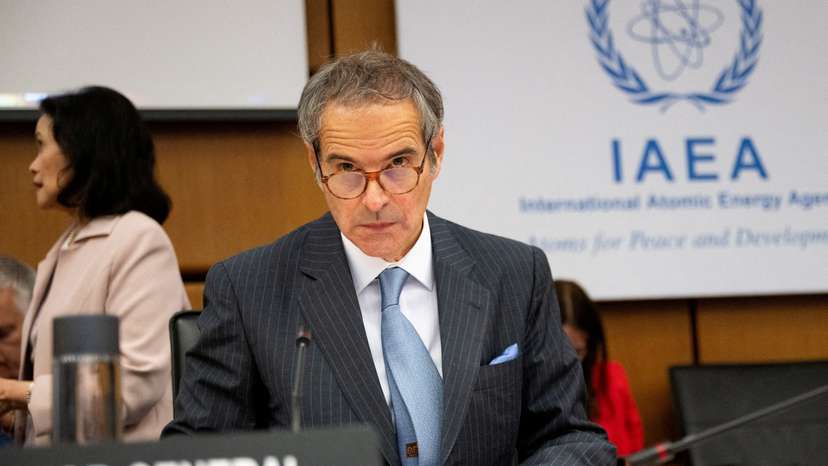 FILE PHOTO: IAEA Director General Rafael Gross