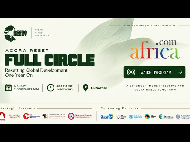Accra Reset at UNGA 2026