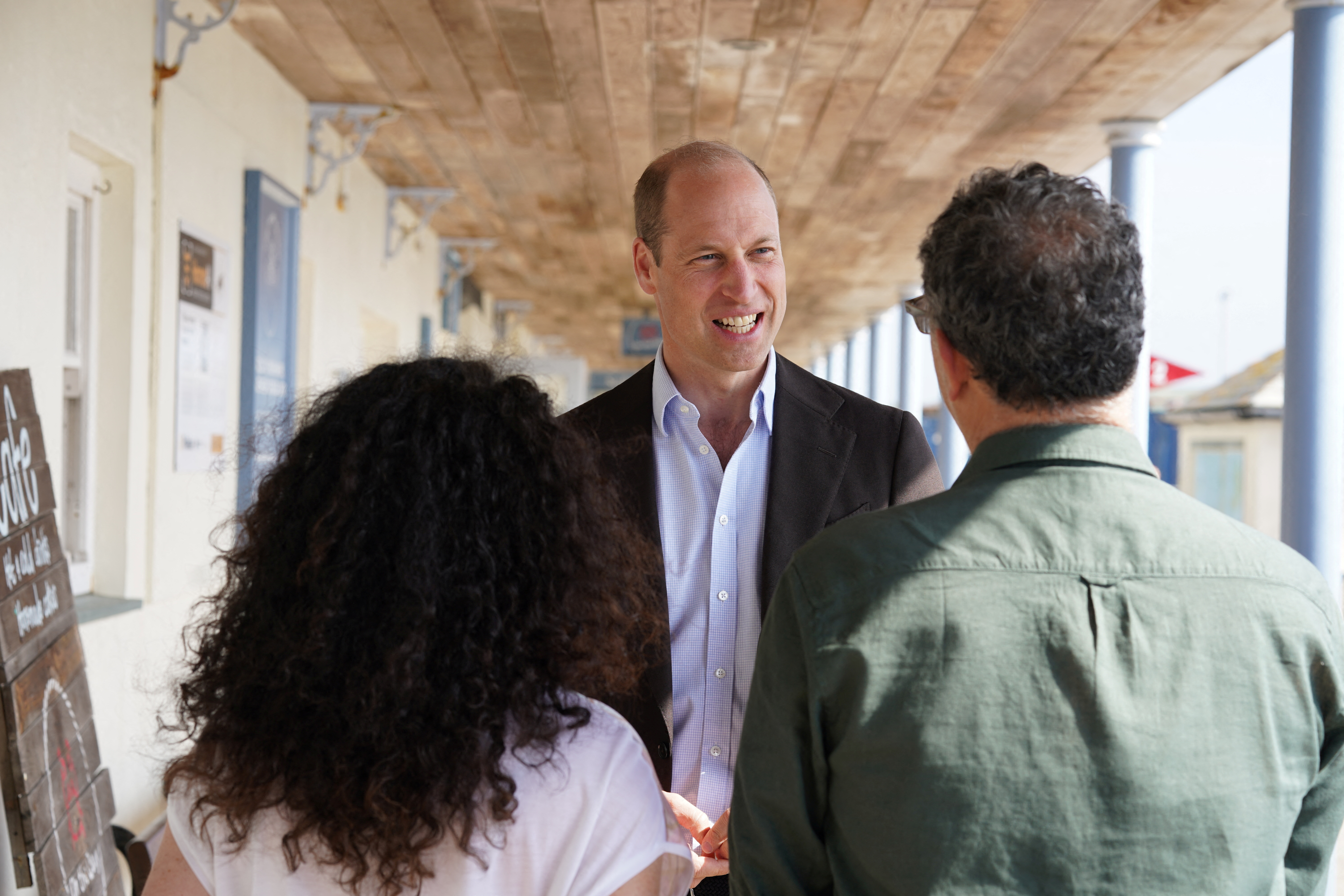 Britain's Prince William visits Cornwall
