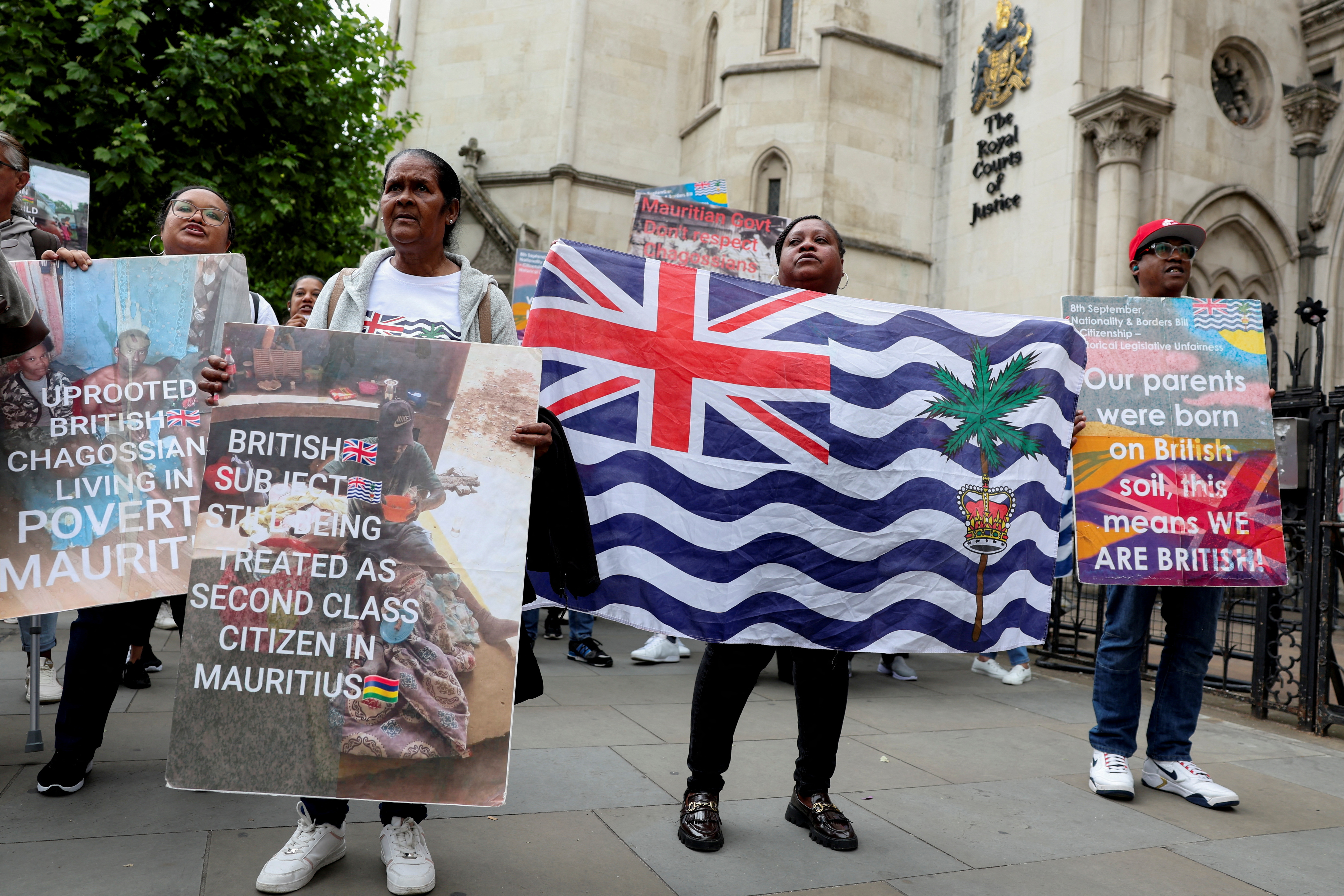 FILE PHOTO: UK temporarily blocked from concluding Chagos Islands deal with with Mauritius by court injunction