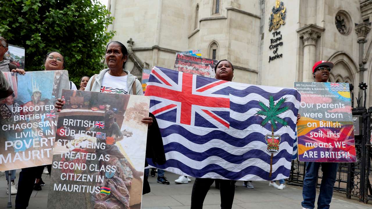 FILE PHOTO: UK temporarily blocked from concluding Chagos Islands deal with with Mauritius by court injunction