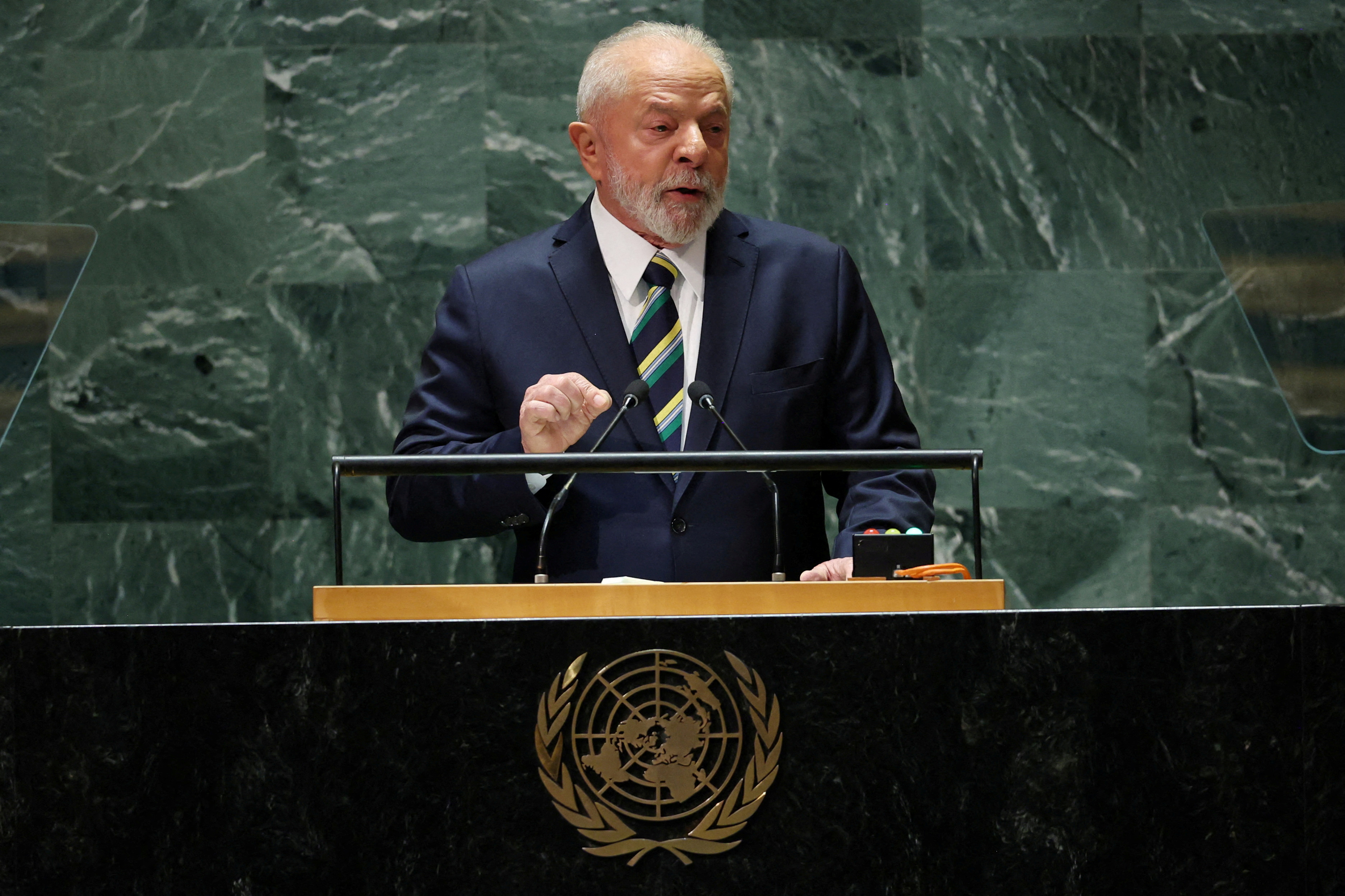 FILE PHOTO: 78th UNGA General Debate at UN HQ in New York