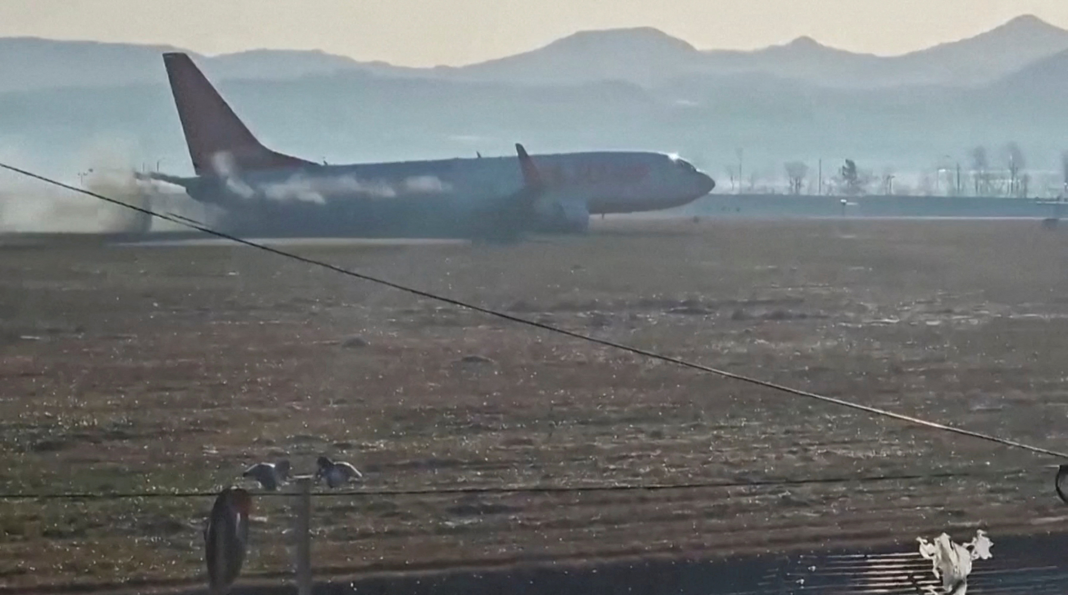 Aircraft crash in South Korea