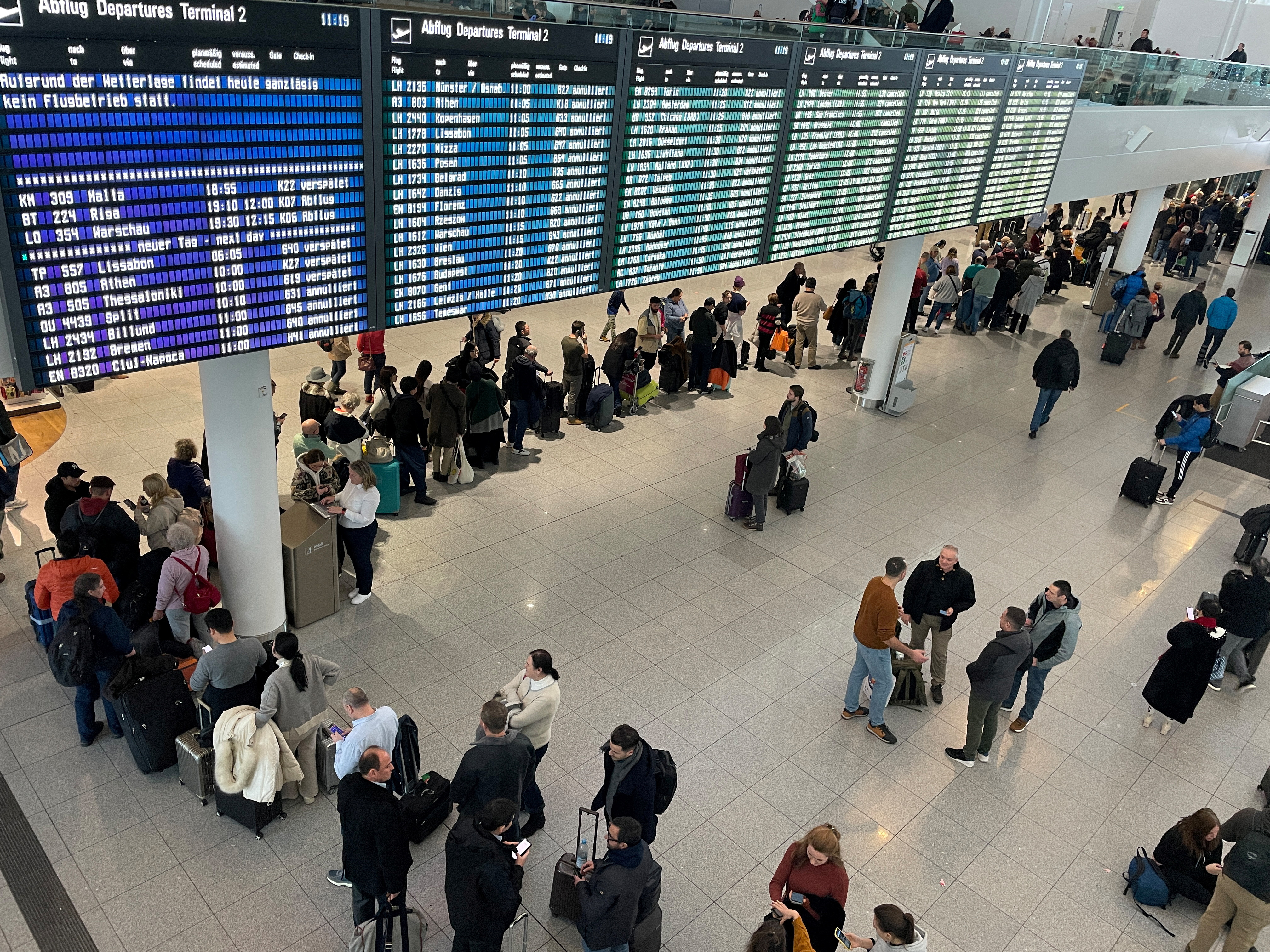 Munich airport closed, soccer league cancelled as heavy snow blankets Bavaria
