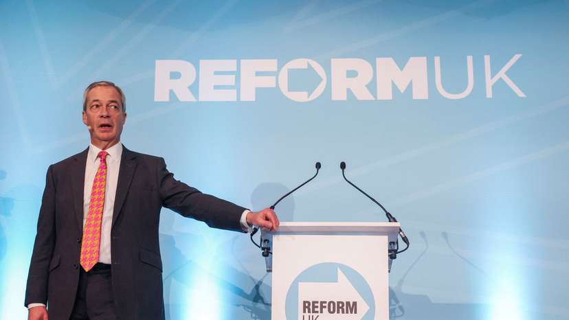 Reform UK party conference in Chester