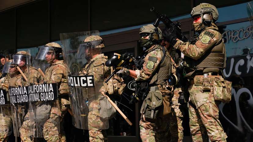Protests against immigration sweeps continue, in Los Angeles