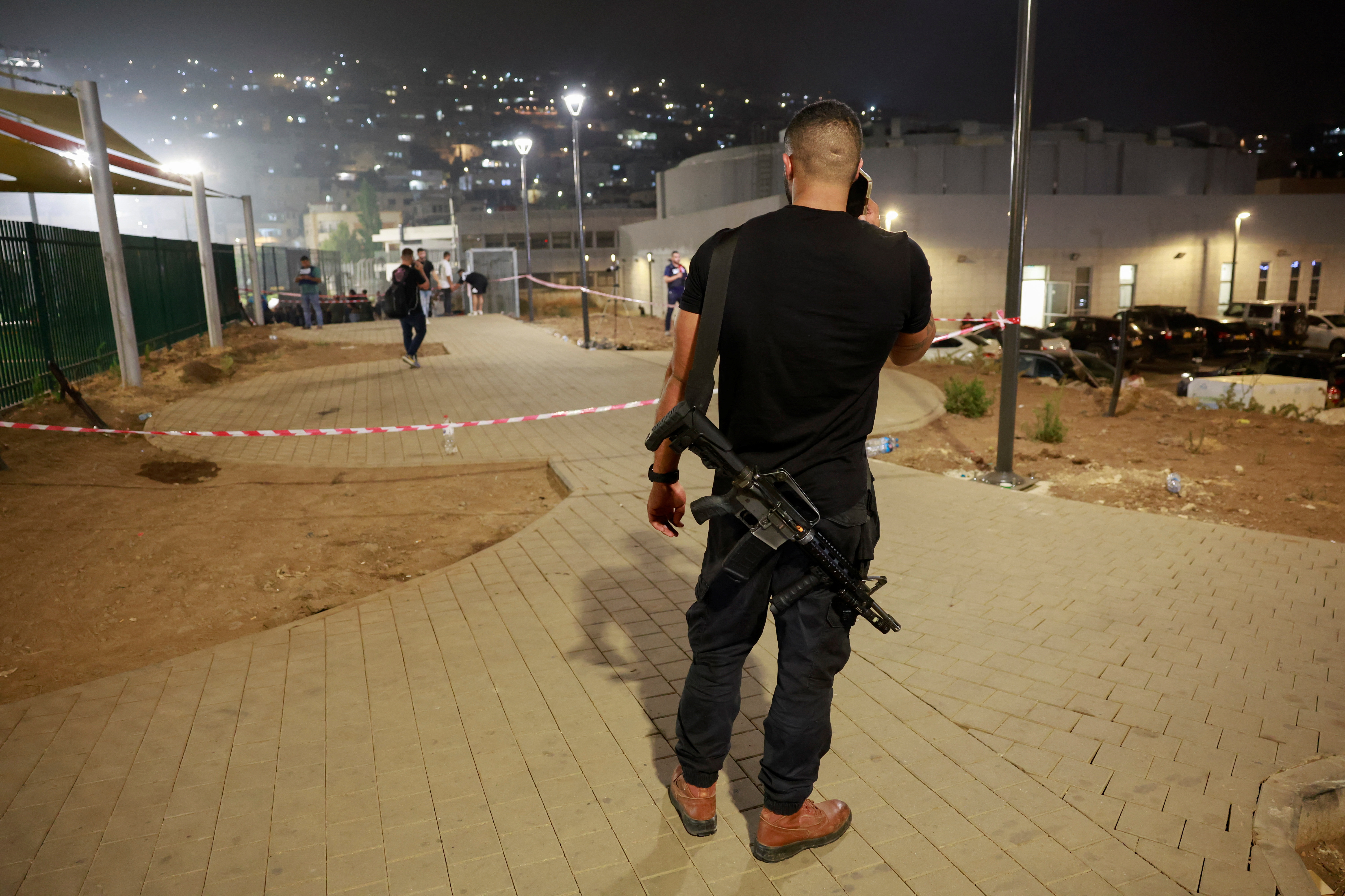 Israeli officials respond after rockets were launched from Lebanon towards Israeli-occupied Golan Heights