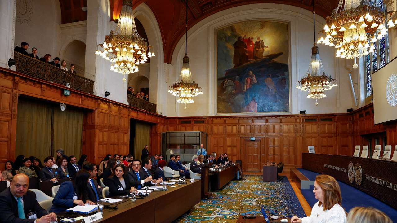 ICJ public hearing on Ecuador's raid on Mexico's embassy in Quito, at The Hague