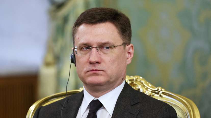 Deputy Prime Minister Alexander Novak attends a meeting in Moscow