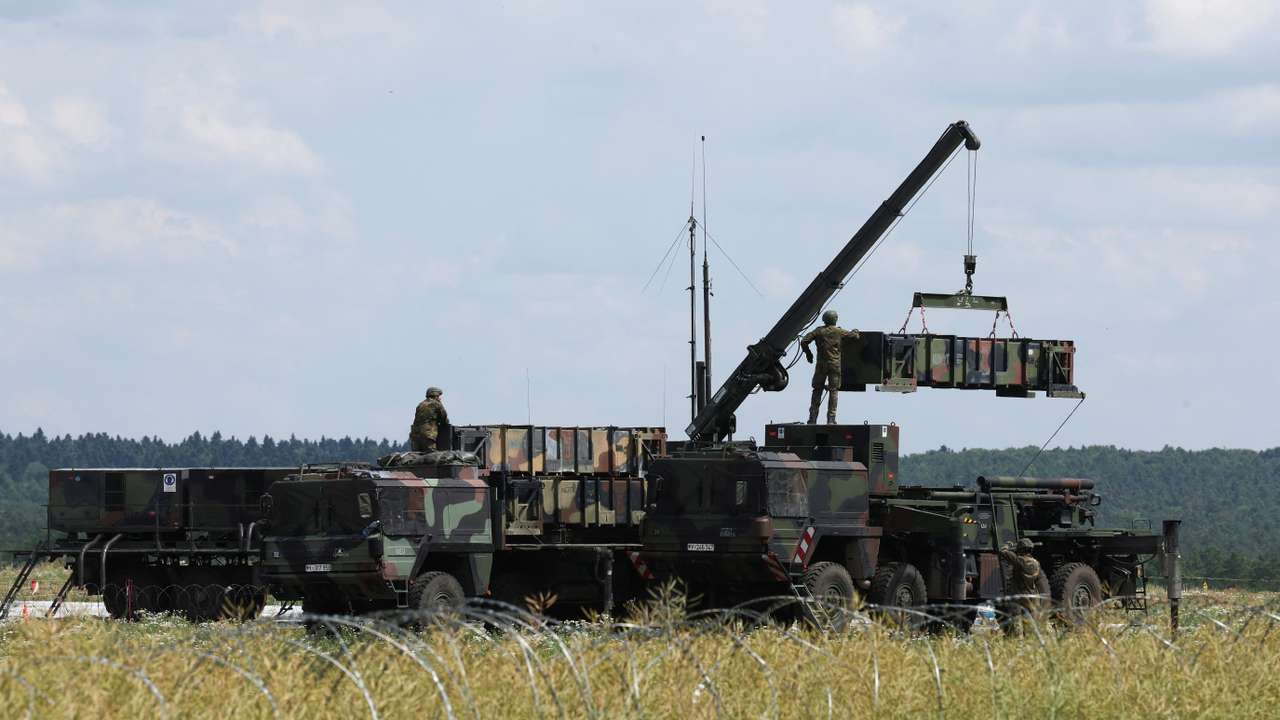 German Defence Minister Pistorius visits military base near Zamosc