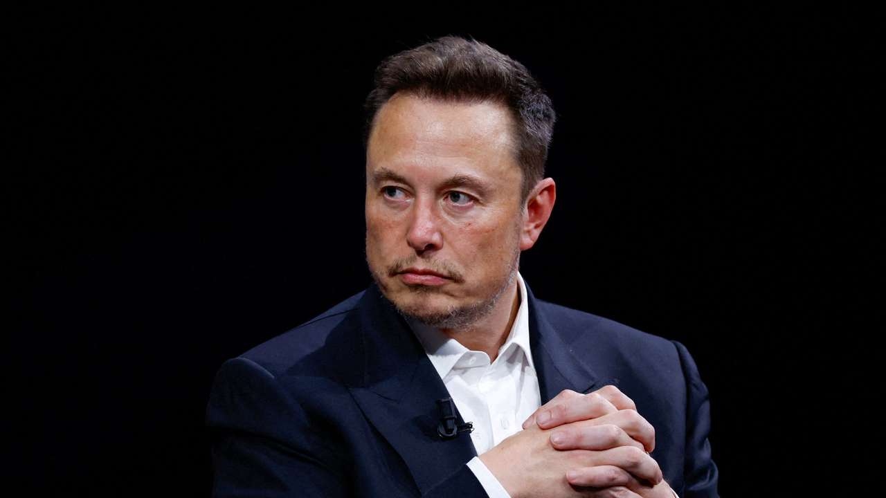 FILE PHOTO: Tesla CEO and X owner Elon Musk attends the VivaTech conference in Paris